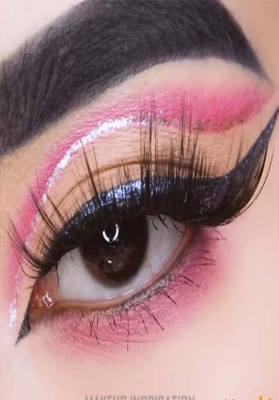 Diamond eyelash installation, Eye painting, eyeliner,  Makeup 2023  video tutorial
